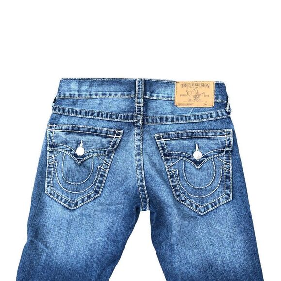 True Religion Jeans Size 29 SKINNY BIG T Blue - Picture 2 of 9